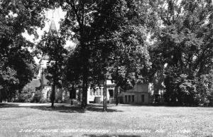 Oconomowoc Wisconsin Zion Episcopal Church Real Photo Antique Postcard K94790