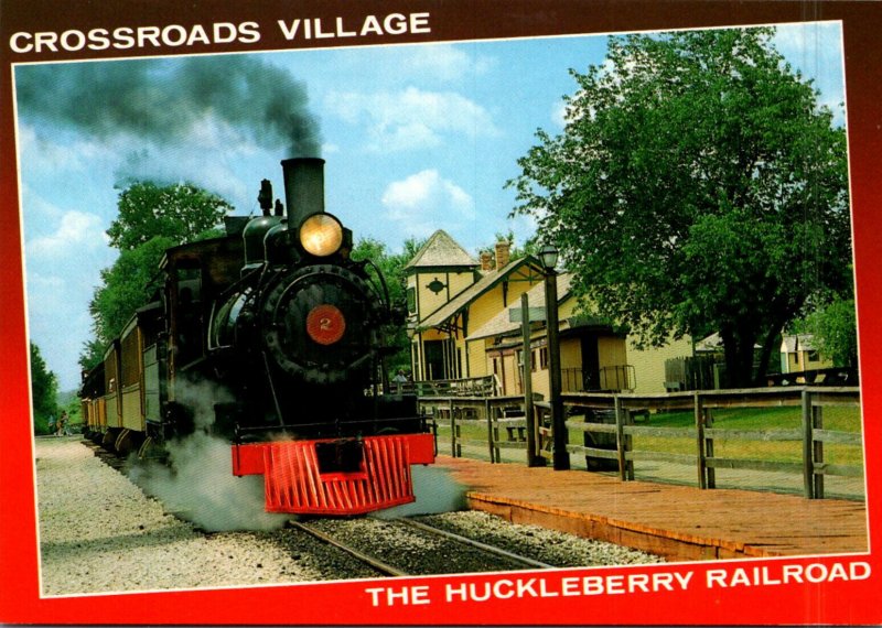 Michigan Flint Crossroads Village The Huckleberry Railroad