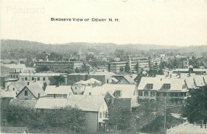 NH, Derry, New Hampshire, Birdseye View, New England Stationary