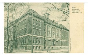 DE - Wilmington. Wilmington High School ca 1905