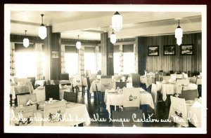 dc1904 - CARLETON SUR MER Quebec 1950s Hotel des Sables Rouges. Real Photo Postc