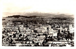 Oregon Portland With Mt Hood In Distance Real Photo