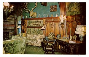 NY - Hyde Park. Vanderbilt Mansion, Library & Sitting Room