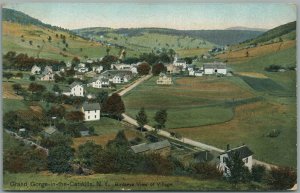 GRAND GORGE-IN-THE-CATSKILLS NY VILLAGE ANTIQUE POSTCARD