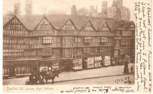 London. Old Houses. High Holborn Tuck View Series Postcard # 1150