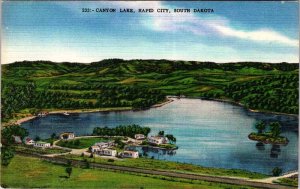 Postcard RESORT SCENE Rapid City South Dakota SD AM5117