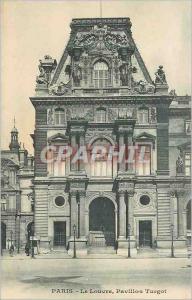 Old Postcard Paris Louvre Pavillon Turgot