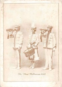 J72/ Entertainer Postcard c1920s The Three Melbournes Band Woman 27