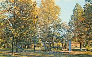 HARRISVILLE CAIRO WEST VIRGINIA~NORTH BEND STATE PARK~PLAYGROUND POSTCARD