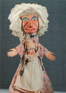 1910 Antique Punch & Judy Show Glove Puppet Theatre Rare Postcard