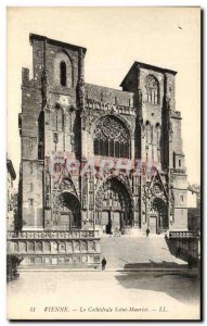 Old Postcard Vienna La Cathedrale Saint Maurice