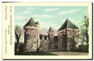 Postcard Old Castles Du Perigord Fenelon