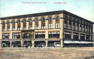 The Great Department Store in Lewiston, Maine