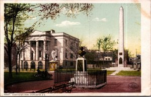 Washington Park Charleston South Carolina Vintage Postcard C076