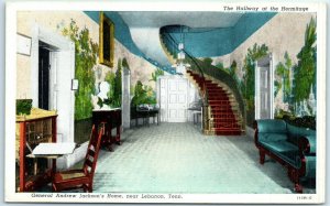 M-1729 The Hallway At The Hermitage General Andrew Jackson's Home Near Lebano...