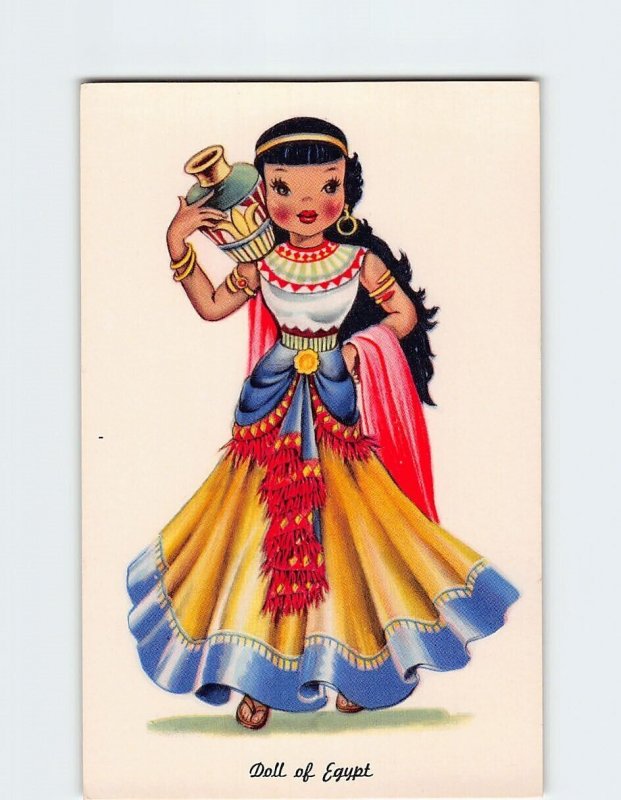 Postcard Doll of Egypt