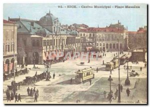 Postcard Modern Nice Place Massena in 1905