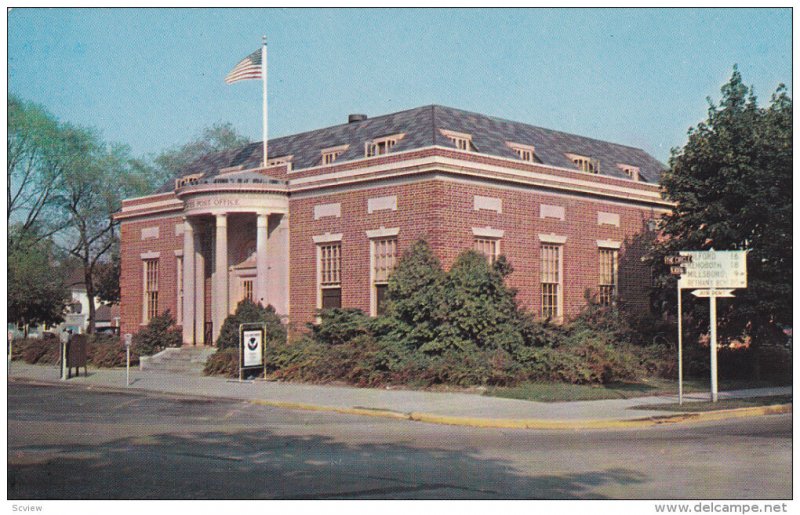 Post Office , GEORGETOWN , Delaware , 50-60s