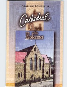 Postcard Advent and Christmas at the Cathedral Church of the Redeemer, Canada
