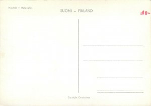Finland Helsinki semi-modern postcard