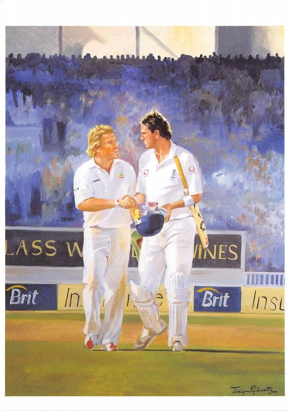 uk40012 the spirit of cricket sport uk warne pietersen ashes