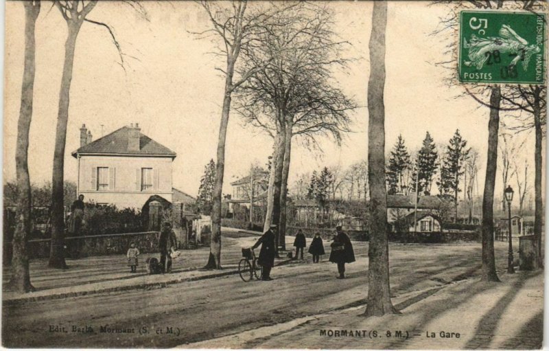 CPA MORMANT - La Gare (120681)