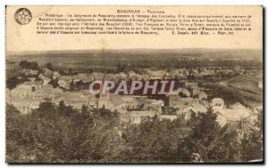 Old Postcard Beauraing Panorama