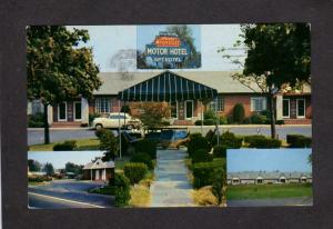 NJ Arcola Motor Lodge Hotel Motel Paramus New Jersey Postcard