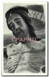 Postcard Old St Savin Christ of the 14th