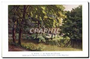 Old Postcard A Pavy at Boro De L & # 39Etang