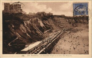 CPA Biarritz la nouvelle Plage et la Cote des Basques FRANCE (1126634)