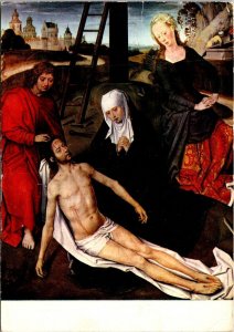 Deposition from the Cross, Hans Memling Brugge St Janshospitaal Postcard