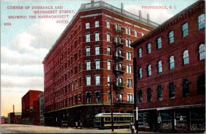 PC Narragansett Hotel Dorrance and Weybosset Street in Providence Rhode Island