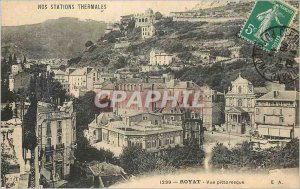 Postcard Old 1239 royat picturesque view our thermal station