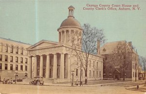 Cayuga County Court House And County Clerk's Office Auburn, New York USA