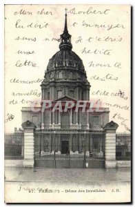 Postcard Old Paris Dome des Invalides