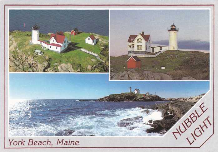 Nubble Light House - York, Maine - Multiview - pm 1995