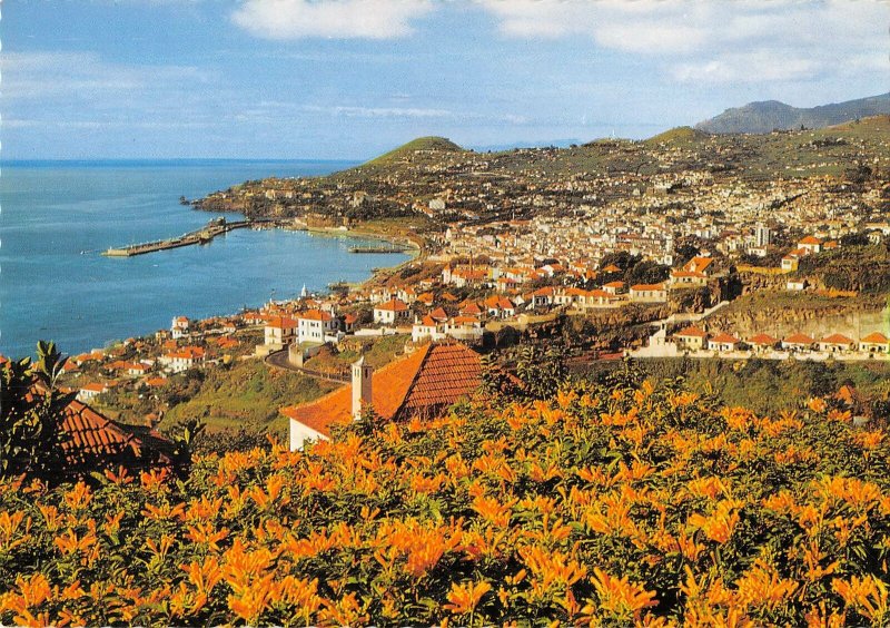 B110746 Portugal Funchal Madeira Western View Panorama