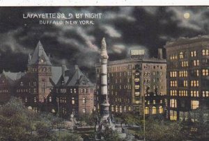 New York Buffalo Lafayette So By Night Buffalo New York 1913