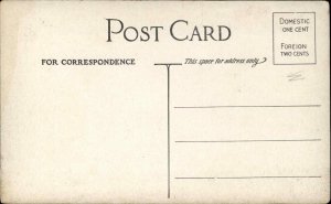 Pioneer Aviation Pilot Brooklins Wright Biplane Boston MA c1910 Postcard 