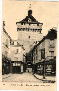 CPA LOCHES - Tour de l'Horloge - Porte Picois (228806)