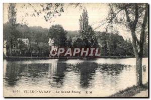 Old Postcard Ville D Avray The Grand Etang