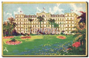 Postcard Old Cannes Hotel Bellevue