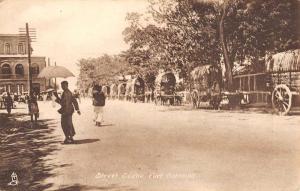 Colombo Sri Lanka Fort Street Scene Tuck Antique Postcard K79718