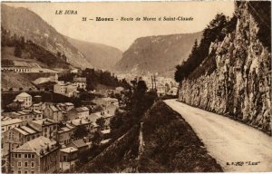 CPA Morez- Route de Morez a Saint Claude FRANCE (1043577)