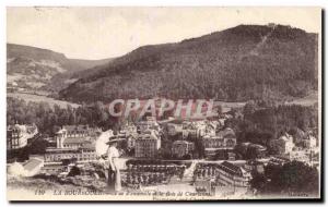 La Bourboule Postcard View of Old & # 39ensemble and wood Charlanne