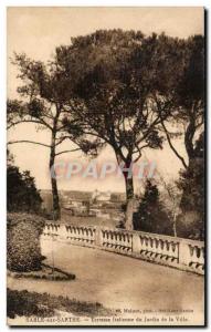 Sable sur Sarthe - Italian Terrace Garden VIlle - Old Postcard