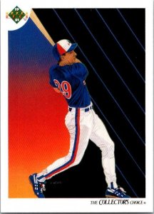 1991 Upper Deck Baseball Card Tim Wallach Montreal Expos sk20604