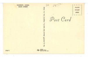 CT - Danbury. Main Street ca 1967