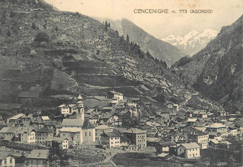 Italy Veneto Belluno Chencenighe 1911